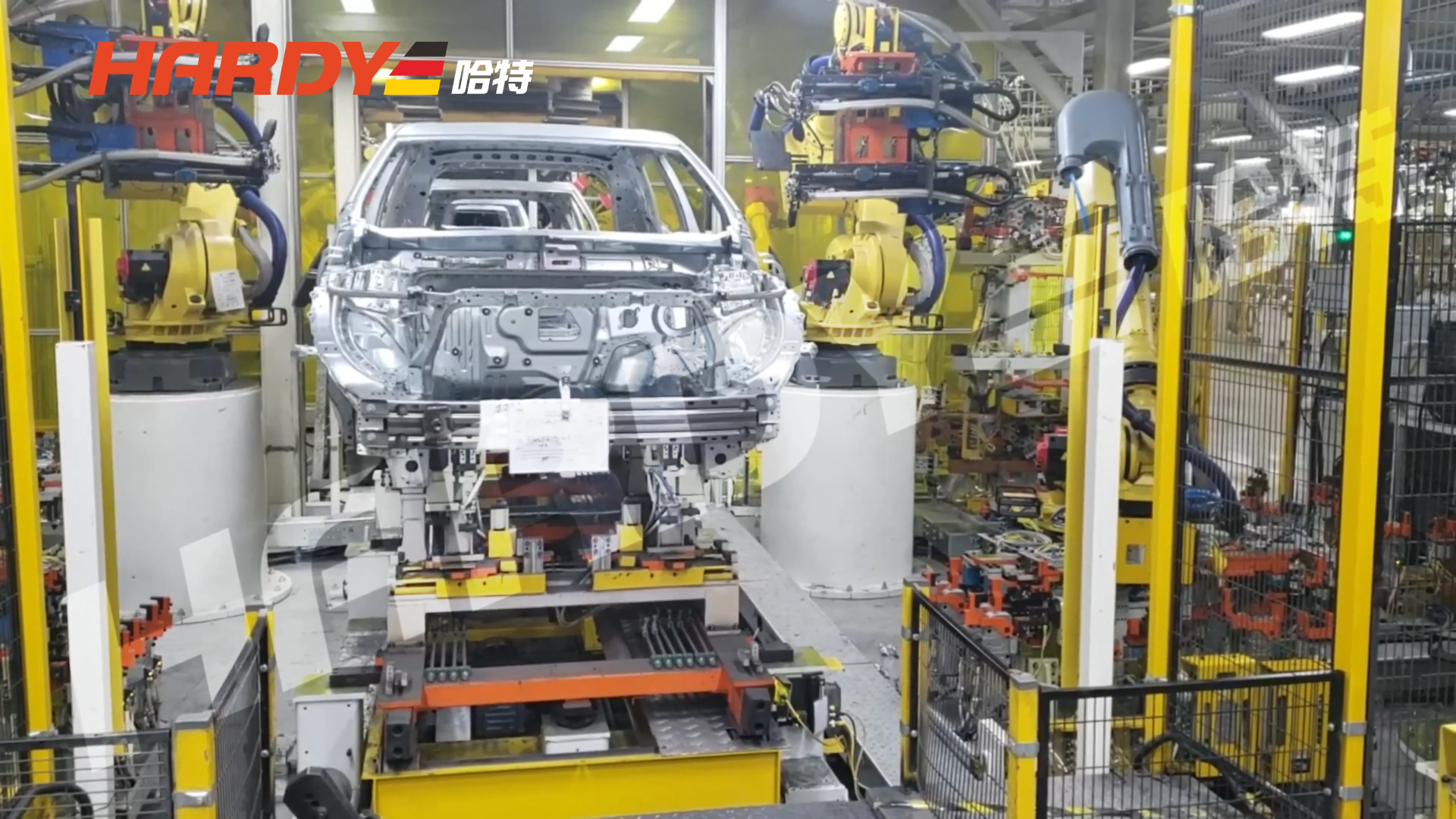 四门铰链全自动送钉装配系统